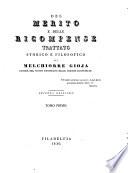 Del merito e delle ricompense