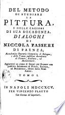 Del metodo di studiare la pittura