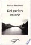 Del parlare oscuro