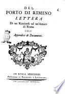 Del porto di Rimino