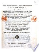 Del preteso dominio diretto della S. Sede in ragion feudale sul Reame di Napoli, e de' vantati diritti della Camera Apostolica di esigerne il Censo ... Tomo 1