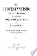 Del Protestantismo e di tutte le eresie nel loro rapporto col Socialismo di Augusto Nicolas