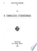 Del R.Commissario Straordinario