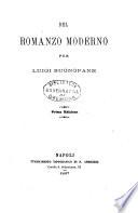 Del romanzo moderno