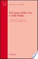 Del senso delle cose e della magia