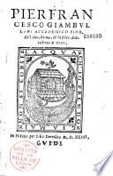 Del sito, forma e misure dello inferno di Dante