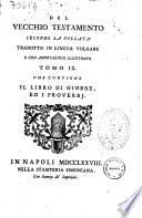 Del Vecchio Testamento