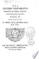 Del Vecchio Testamento