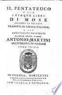 Del Vecchio Testamento secondo la Volgata