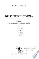 Deleuze e il cinema