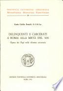 Delinquenti e carcerati a Roma alla metà del '600