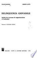 Delinquenza giovanile