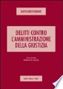 Delitti contro l'amministrazione della giustizia