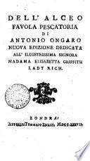 Dell'Alceo favola pescatoria di Antonio Ongaro