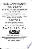 Dell' anno santo trattato