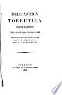 Dell'antica toreutica
