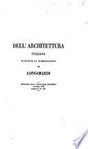 Dell'architettura italiana durante la dominazione dei Longobardi