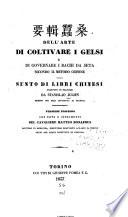 Dell'arte di coltivare i gelsi e di governare i bachi da seta secondo il metodo Chinese