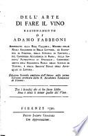 Dell' arte di fare il vino