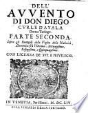 Dell ' Avvento Di Don Diego Cvrle D
