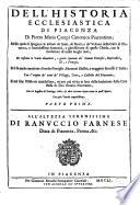 Dell' historia ecclesiastica di Piacenza