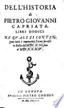 Dell'historia