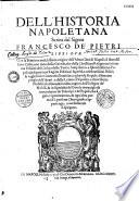 Dell'historia napoletana... libri due....