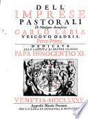 Dell'imprese pastorali di Monsignor Arcivescovo Carlo Labia Vescovo d'Adria parte ...