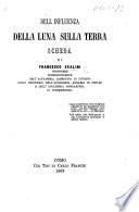 Dell'influenza della Luna sulla Terra; scheda