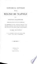 Dell'istoria civile del regno di Napoli libri XL.