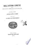 Dell'ottimo Comune nel nuovo Regno d'Italia libri tre