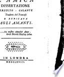 Dell'Uso di percuotere l'amica dissertazione erudito-galante tradotta dal francese e dedicata agli amanti