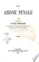 Della azione penale per il cavaliere Luigi Borsari