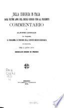 Della chirurgia in Italia. Dagli ultimi anni del secolo scorso fino al presente. In risposta al programma di concorso della Società Medico-Chirurgica di Bologna per l'anno 1870
