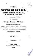 Della città di Stabia, della chiesa stabiana, e de' suoi vescovi