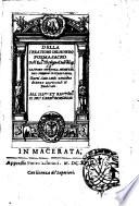 Della creatione del mondo poema sacro dell' ecc.te theologo e doct.re di leg. sig. Gasparo Murtola ... Giorni sette canti ventidue di nuouo accresciuti ..