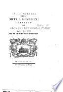 Della cultura degli orti e giardini