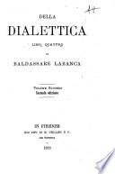 Della dialettica