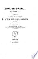 Della economia politica del medio evo