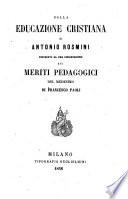 Della educazione cristiana
