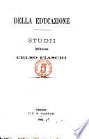 Della educazione