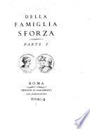 Della famiglia Sforza