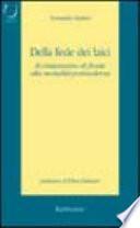 Della fede dei laici