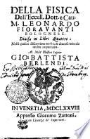 Della fisica