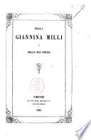 Della Giannina Milli e delle sue poesie