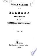 Della guerra di Fiandra descritta dal cardinal Bentivoglio