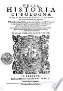Della Historia Di Bologna