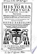 Della Historia di Perugia