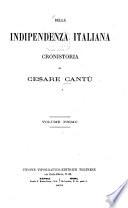Della Indipendenza italiana Cronistoria