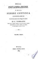 Della infiammazione e della febbre continua